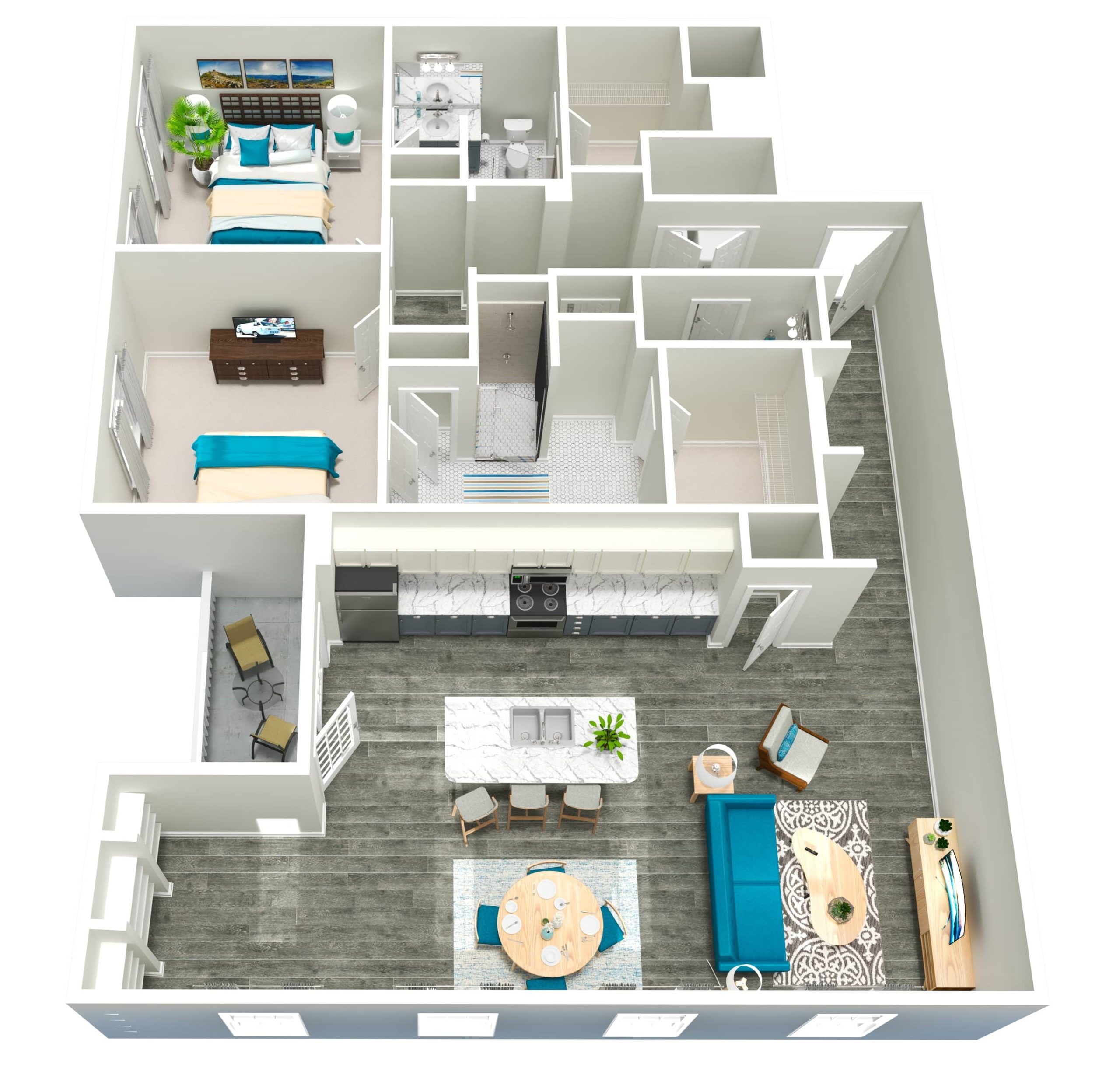 Floorplan B3